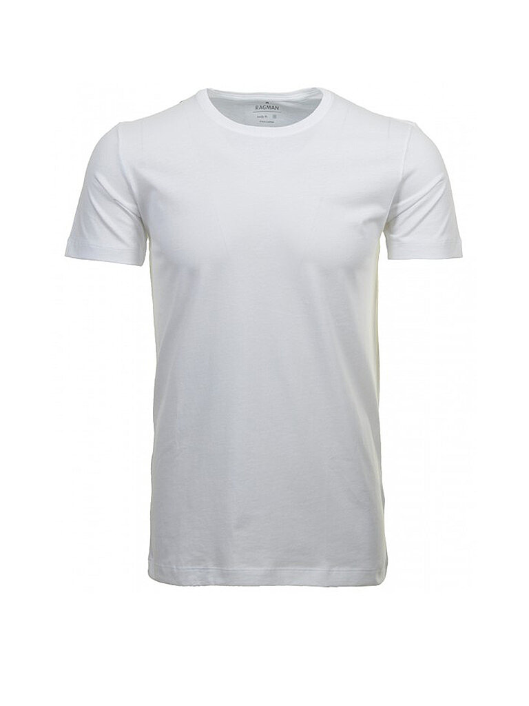 T-Shirt confezione da 2 bianco M