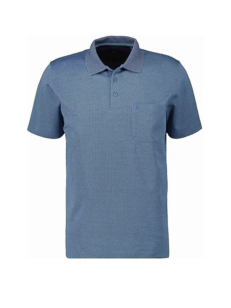 Ragman Polo FISHNET blu XXL