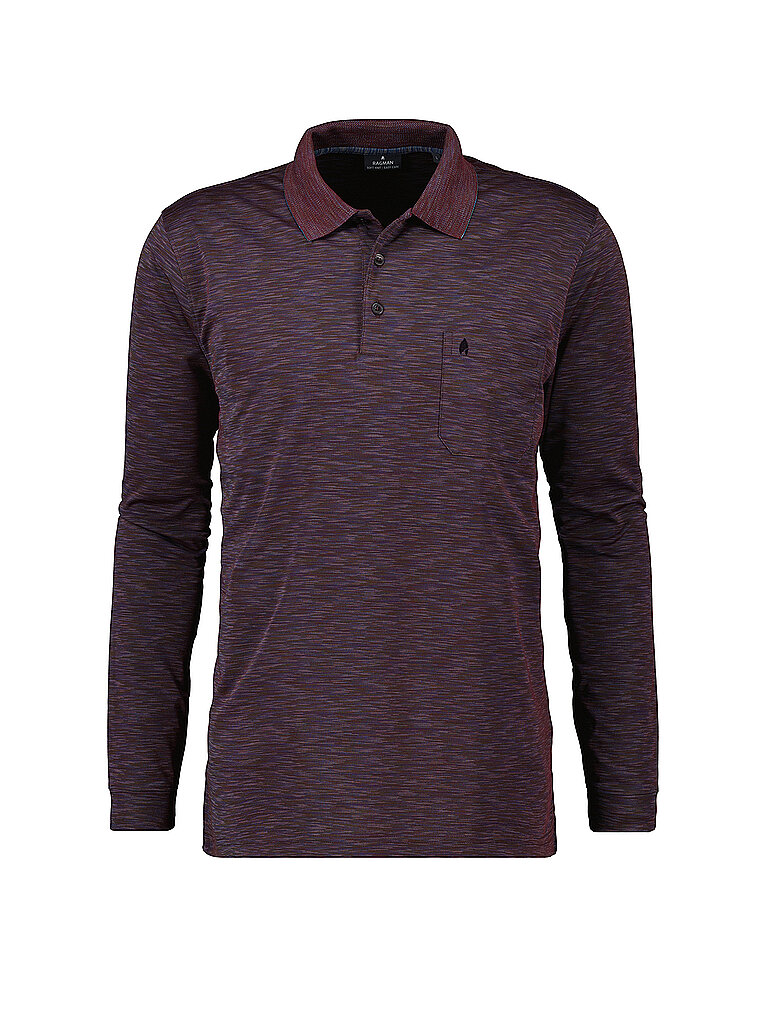 Ragman Polo rosso scuro S