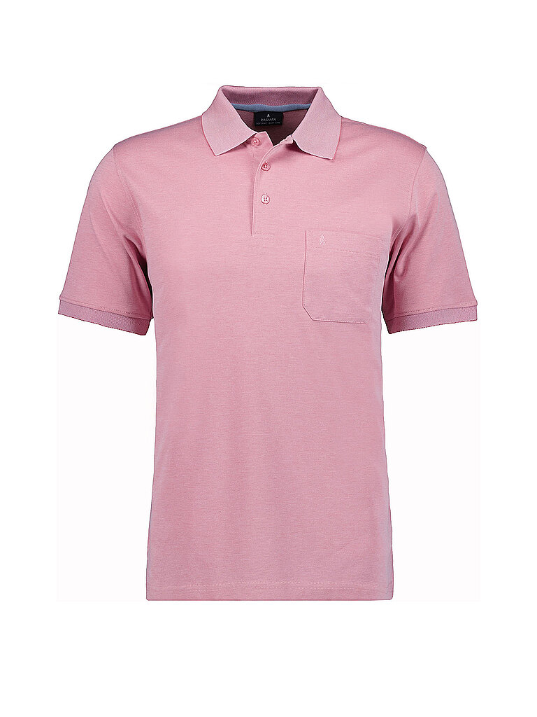 Ragman Polo rosa XXL