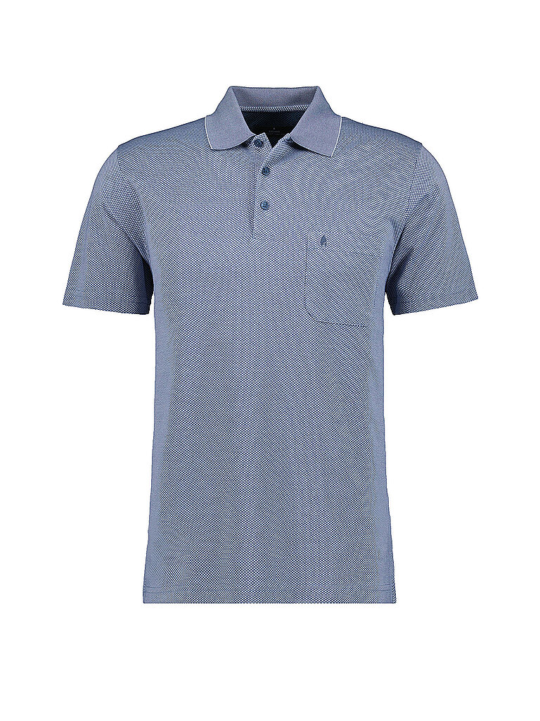 Ragman Polo FISHNET blu XXXL