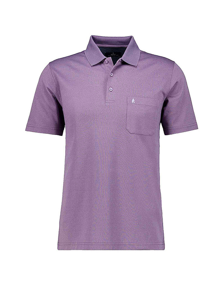 Ragman Polo FISHNET lilla XXL