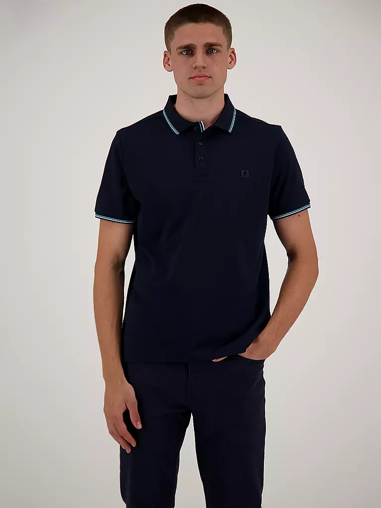 RAGMAN | Poloshirt "Keep Dry" | Blu scuro