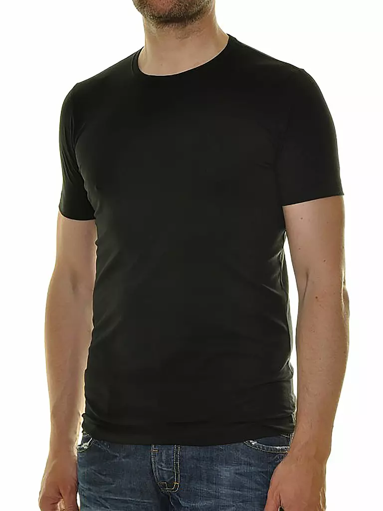 RAGMAN | T-shirt confezione da 2 | Nero