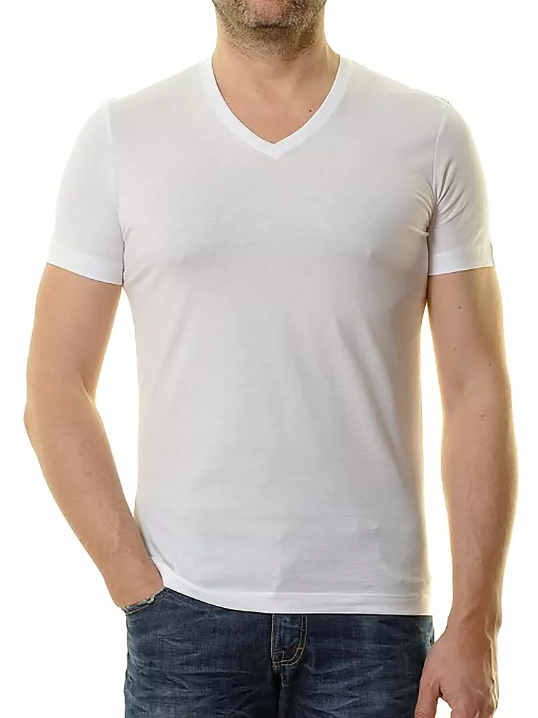 RAGMAN | T-shirt confezione da 2 | Bianco