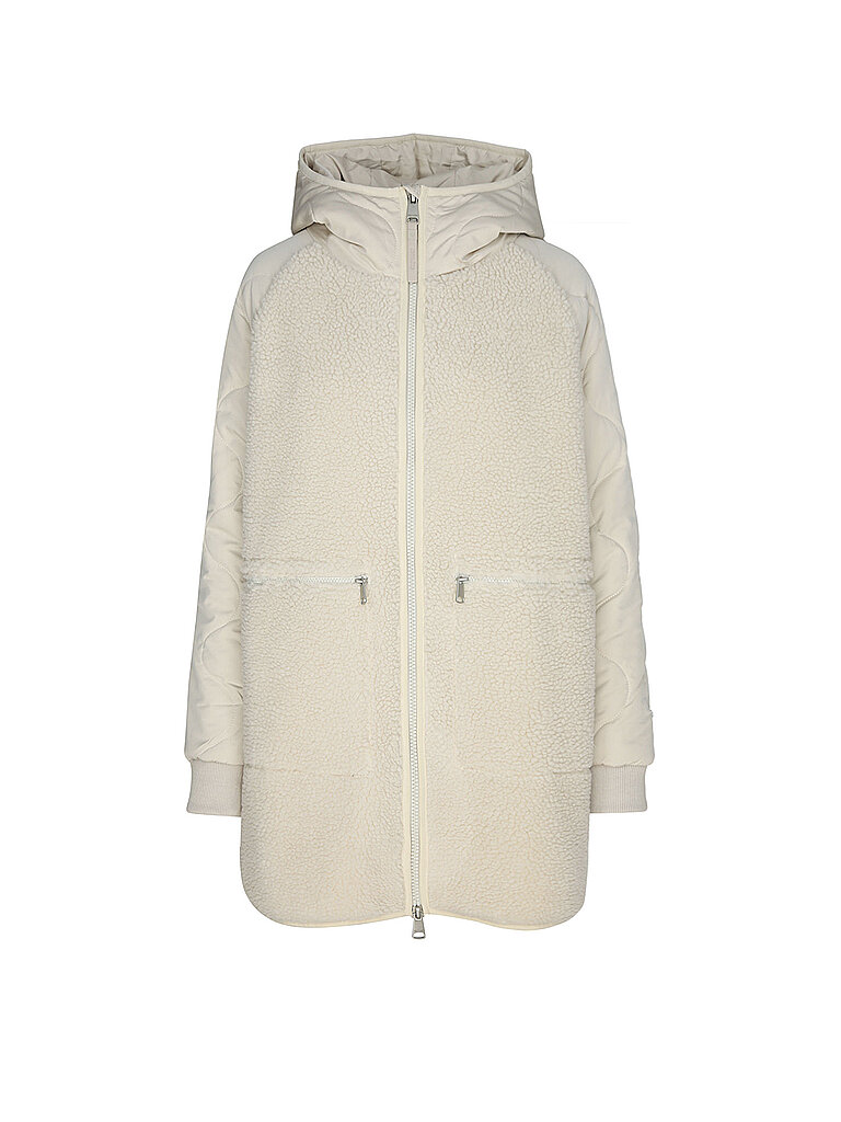 Giacca in pile LONGEDDY crema L