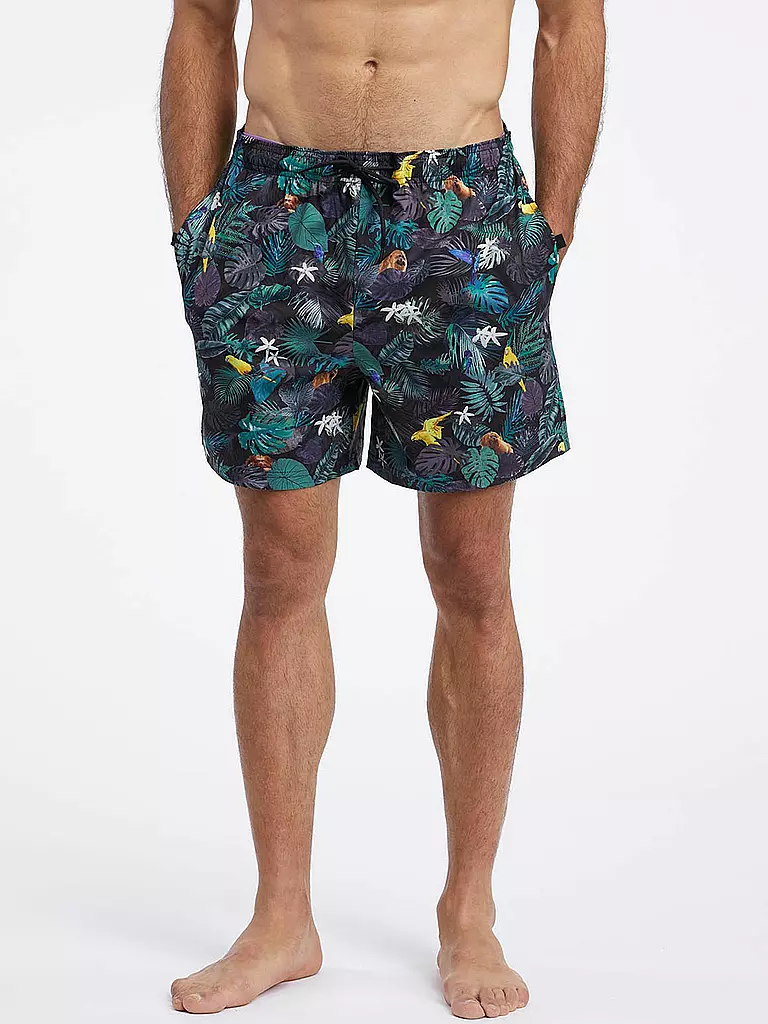 RAGWEAR | Badeshorts STANNIS PRINT | Nero