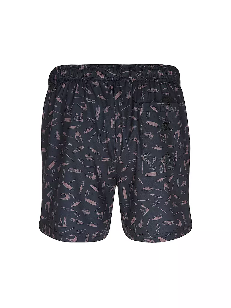 RAGWEAR | Badeshorts STANNIS PRINT | Blu scuro