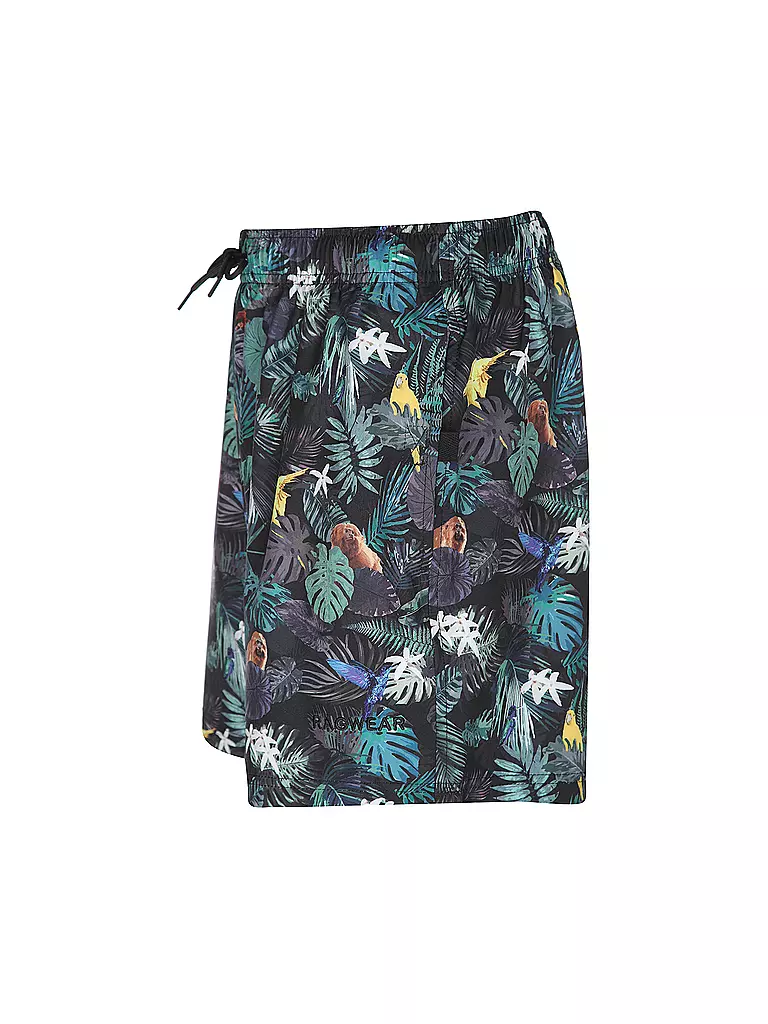 RAGWEAR | Badeshorts STANNIS PRINT | Nero