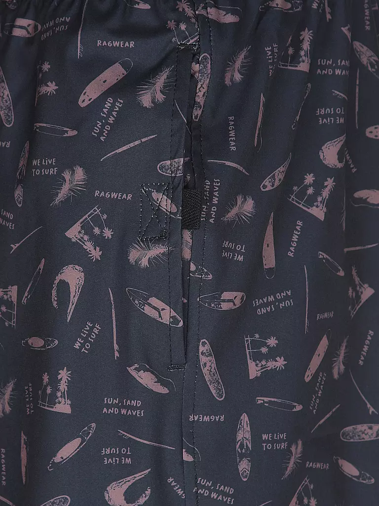RAGWEAR | Badeshorts STANNIS PRINT | Blu scuro