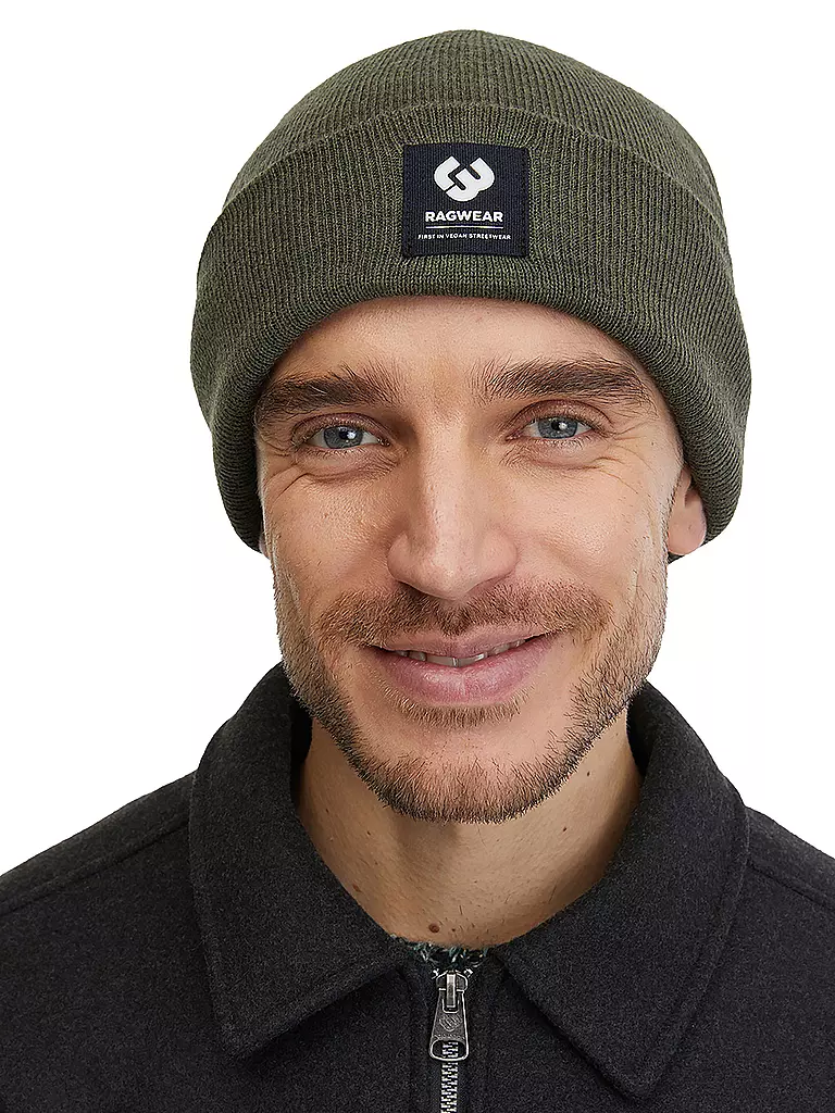 RAGWEAR | Berretto - Cuffia FOSHY REMAKE | Verde scuro