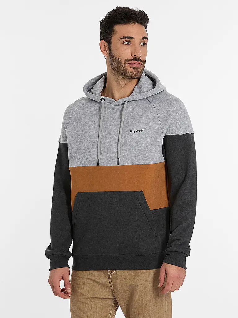 RAGWEAR | Felpa con cappuccio - Hoodie BRESS | Grigio chiaro