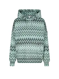 RAGWEAR | Felpa con cappuccio - Hoodie PIRITA PRINT | Verde chiaro