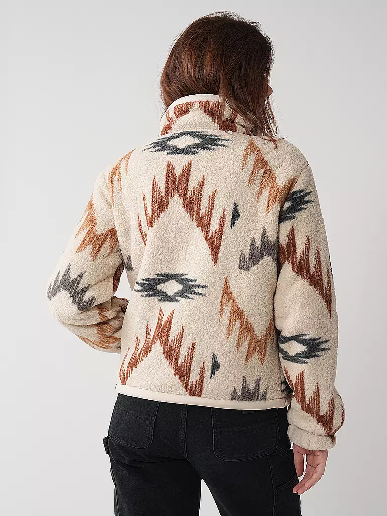 RAGWEAR | Fleecejacke NORDICKA AZTEC | Crema