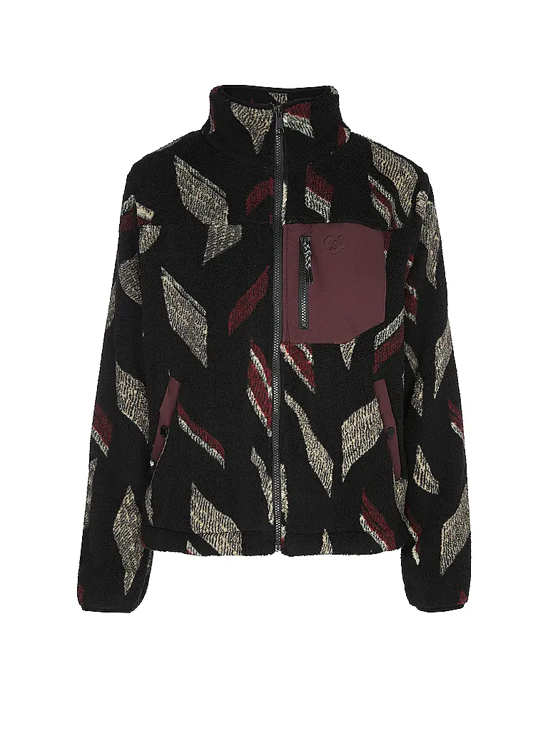 RAGWEAR | Giacca in pile ALARIS | Nero