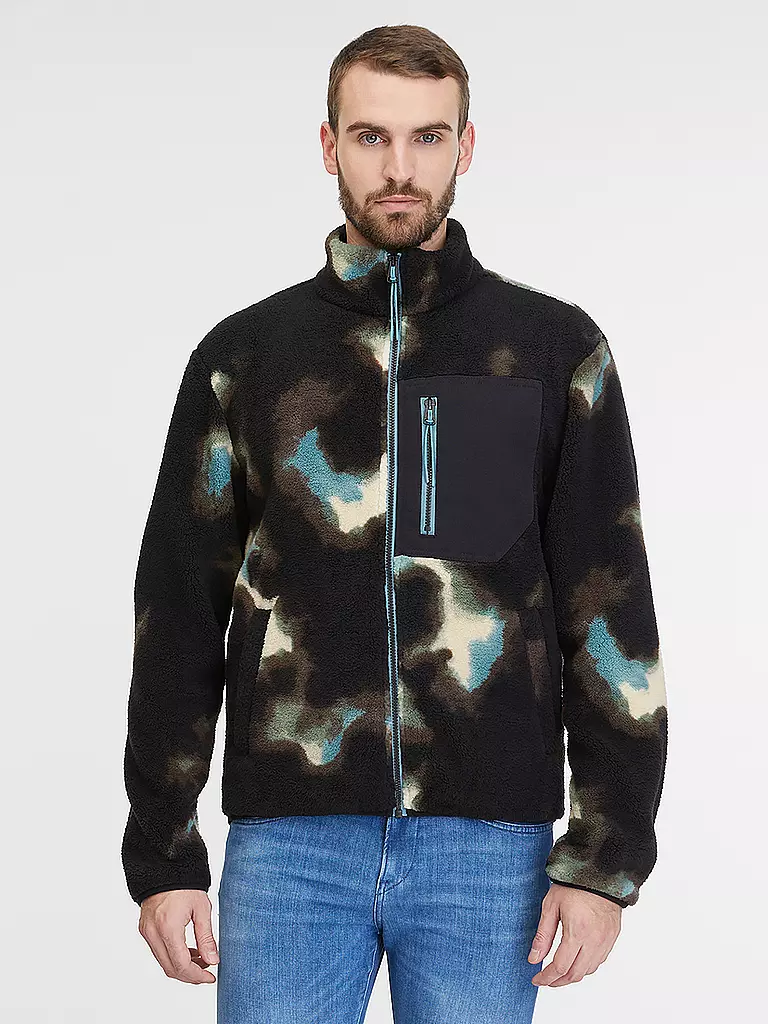 RAGWEAR | Giacca in pile COLLSY BLUR | Nero