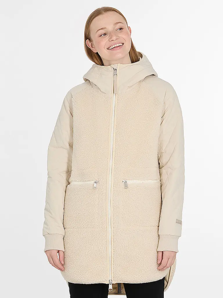 RAGWEAR | Giacca in pile LONGEDDY | Crema