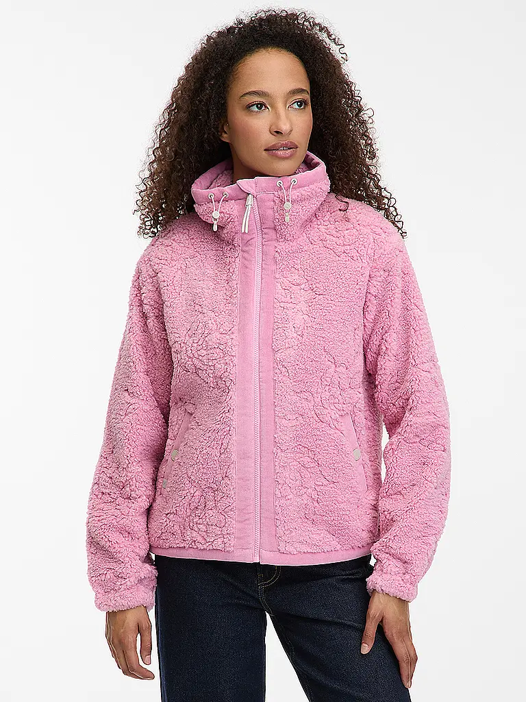 RAGWEAR | Giacca in pile NORDICKA | Rosa