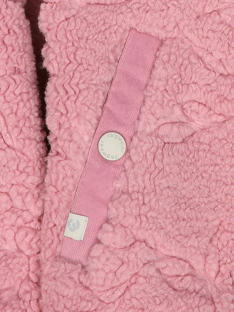 RAGWEAR | Giacca in pile NORDICKA | Rosa