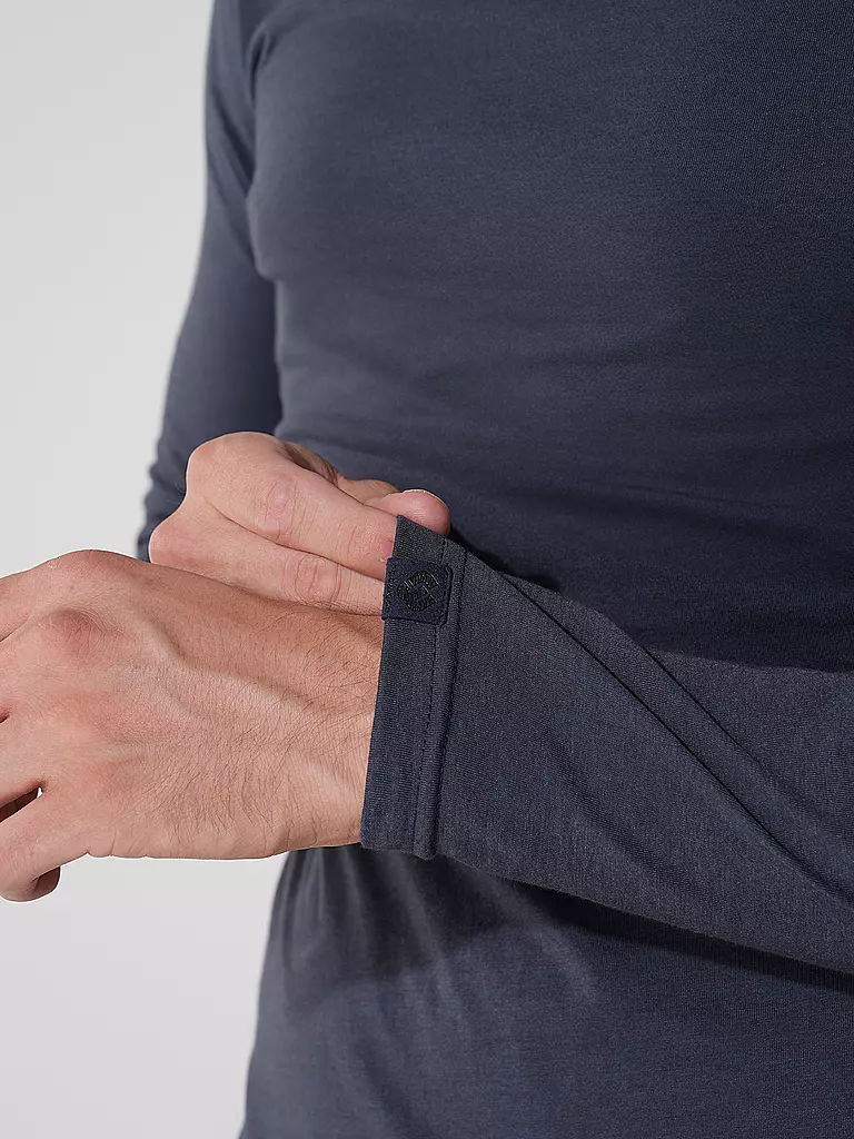 RAGWEAR | Langarmshirt ZACHARI | Blu scuro