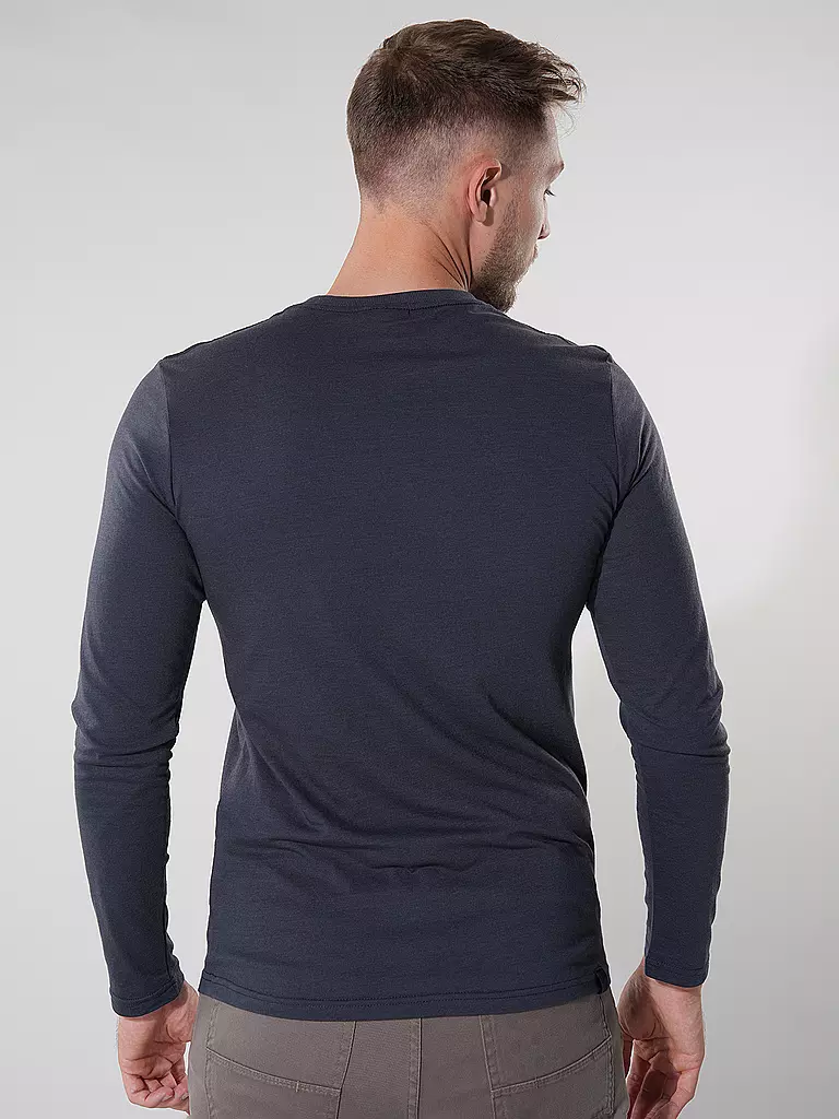 RAGWEAR | Langarmshirt ZACHARI | Blu scuro