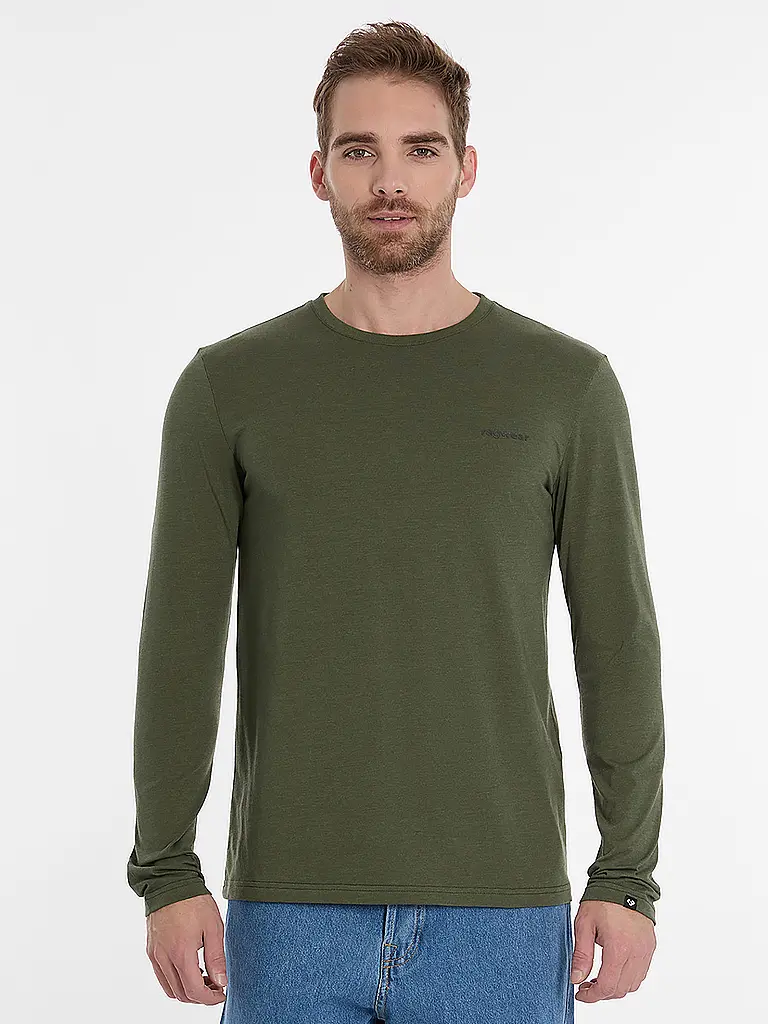 RAGWEAR | Maglietta a maniche lunghe ZACHARI | Oliva