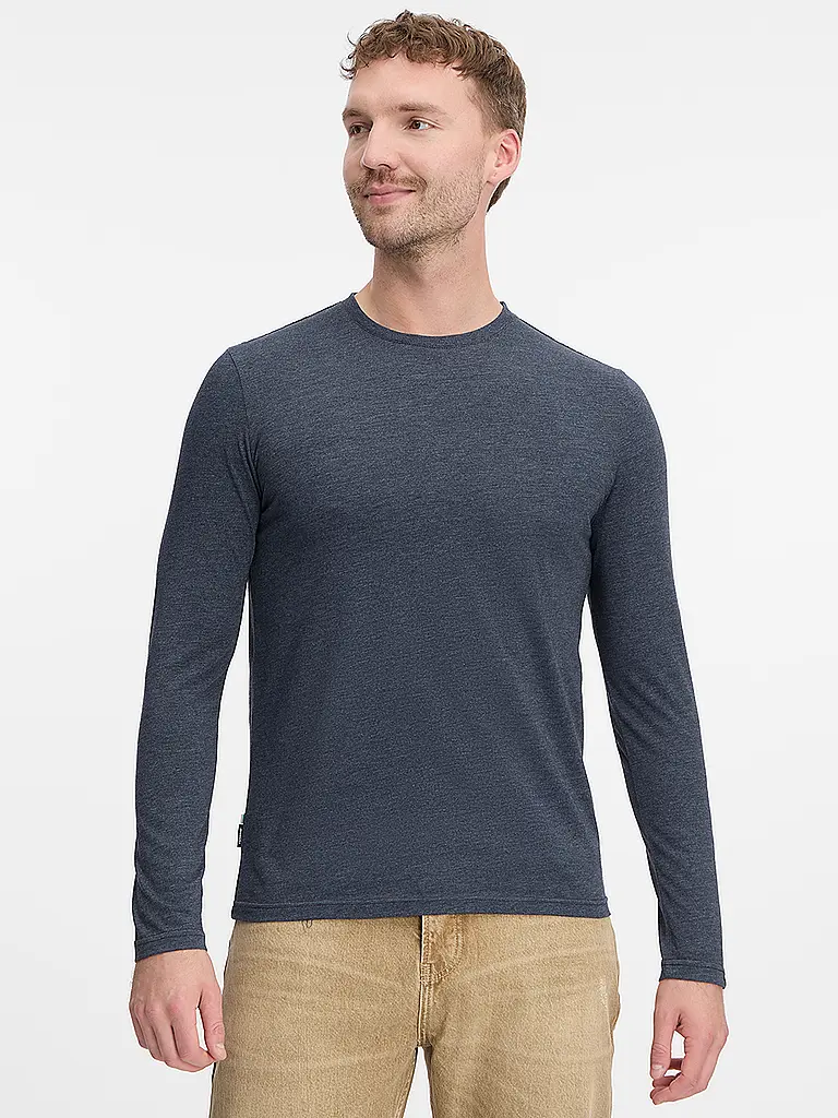 RAGWEAR | Nome prodotto: Maglietta a maniche lunghe ZACHARI | Blu scuro