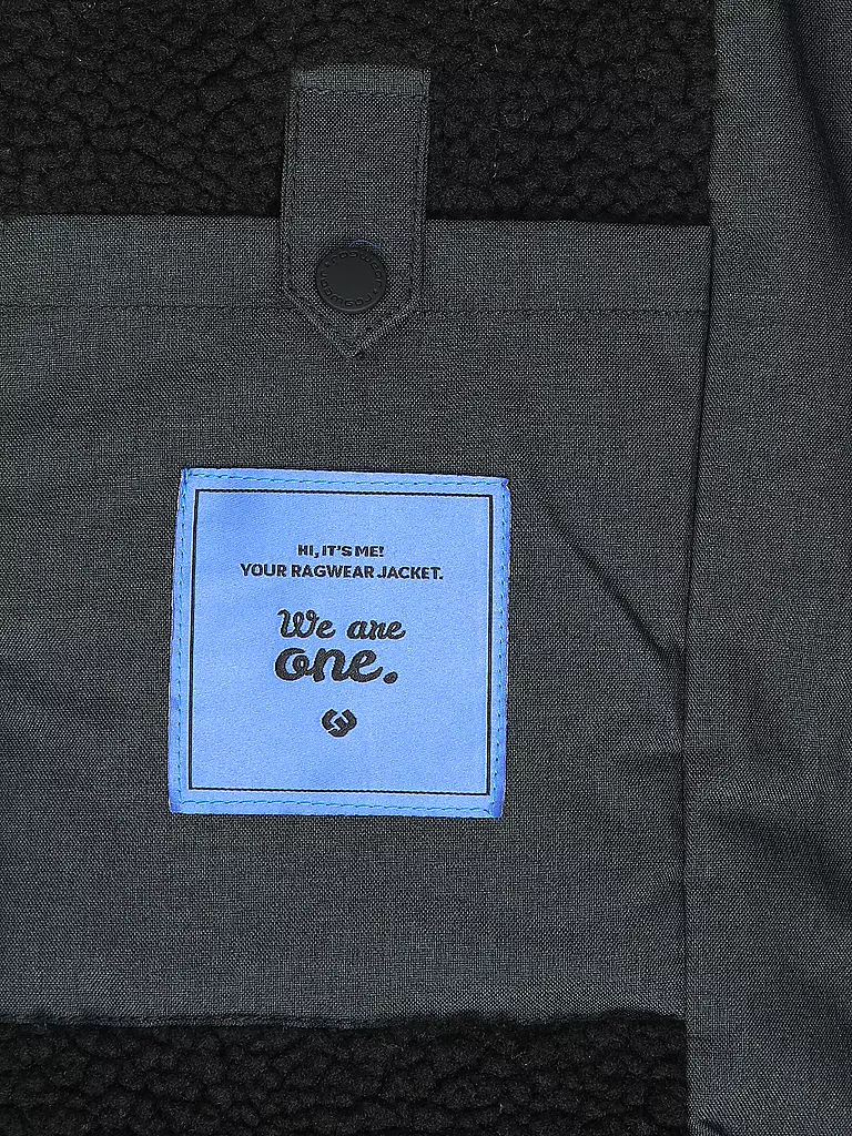 RAGWEAR | Parka MR SMITHEM MELANGE | Nero
