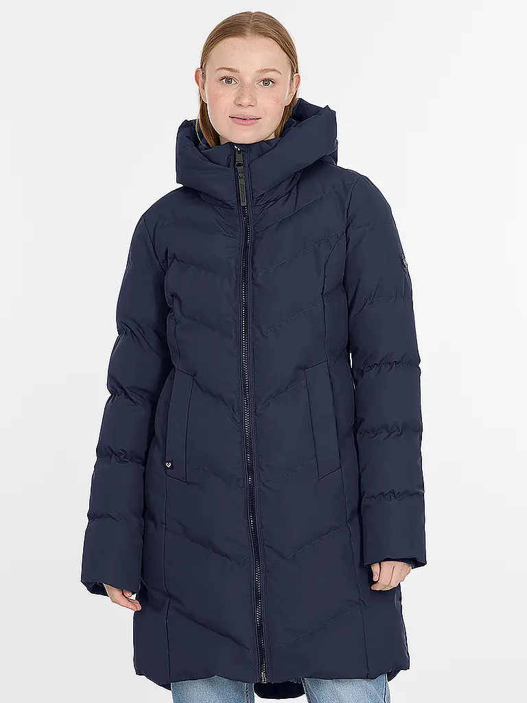 RAGWEAR | Steppmantel NATALIN | Blu scuro