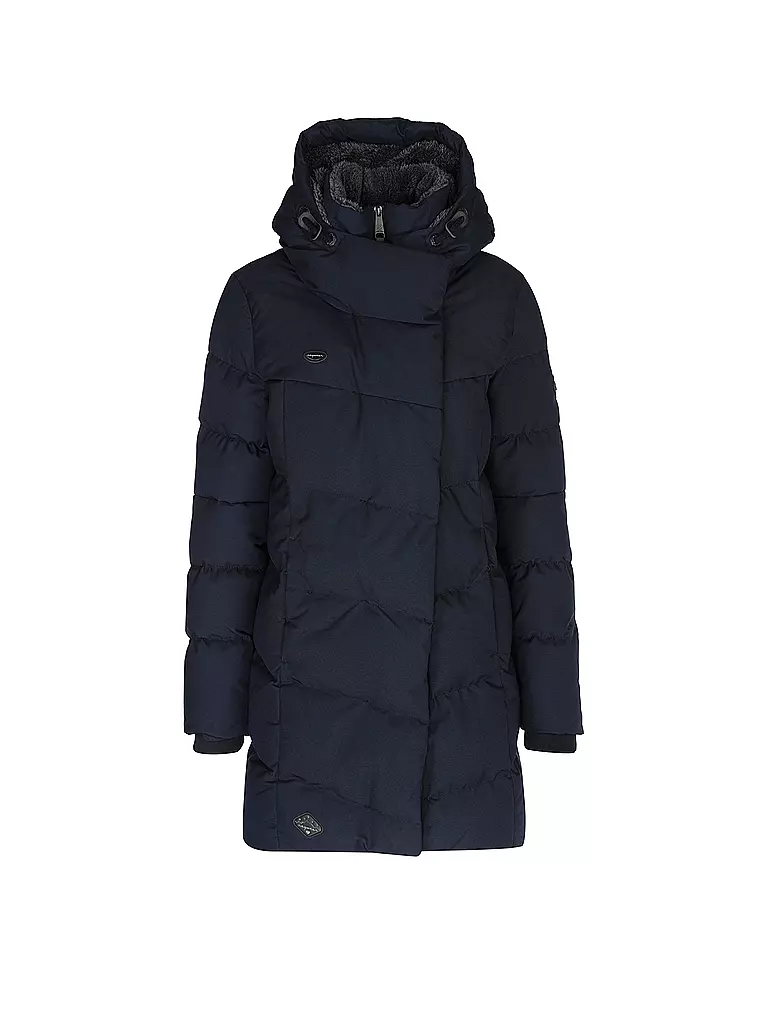 RAGWEAR | Steppmantel PAVLA | Blu scuro