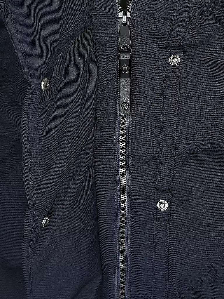 RAGWEAR | Steppmantel PAVLA | Blu scuro