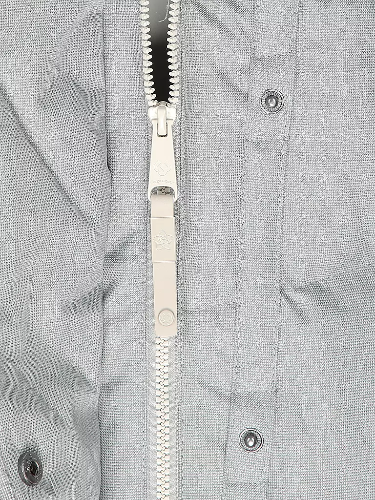 RAGWEAR | Steppmantel PAVLA | Grigio chiaro