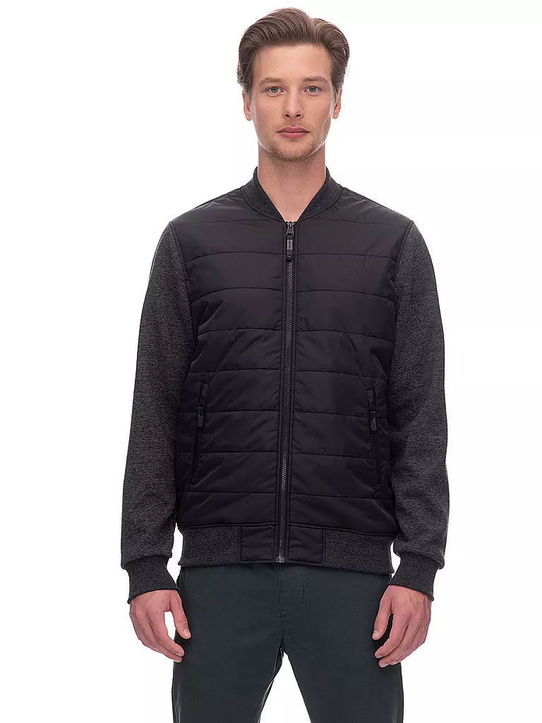 RAGWEAR | Sweatjacke HALLAMR  | Nero