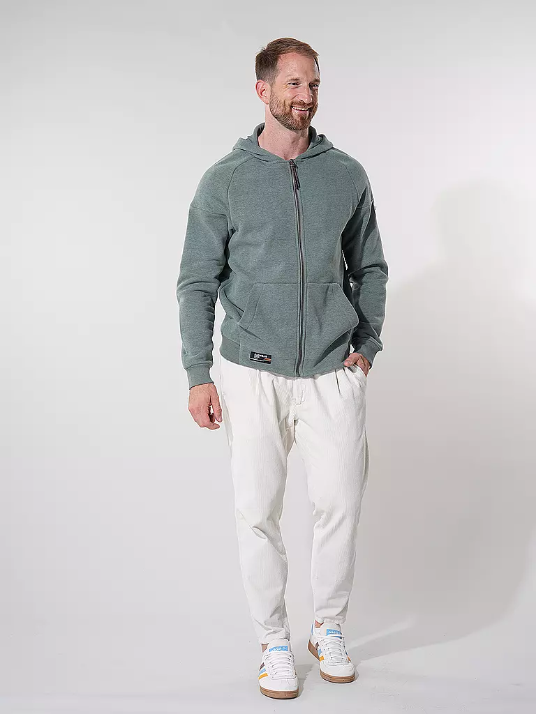 RAGWEAR | Sweatjacke ZENWAY | Verde chiaro