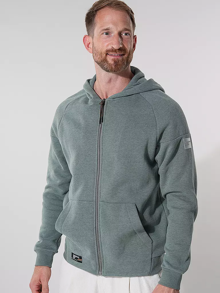 RAGWEAR | Sweatjacke ZENWAY | Verde chiaro
