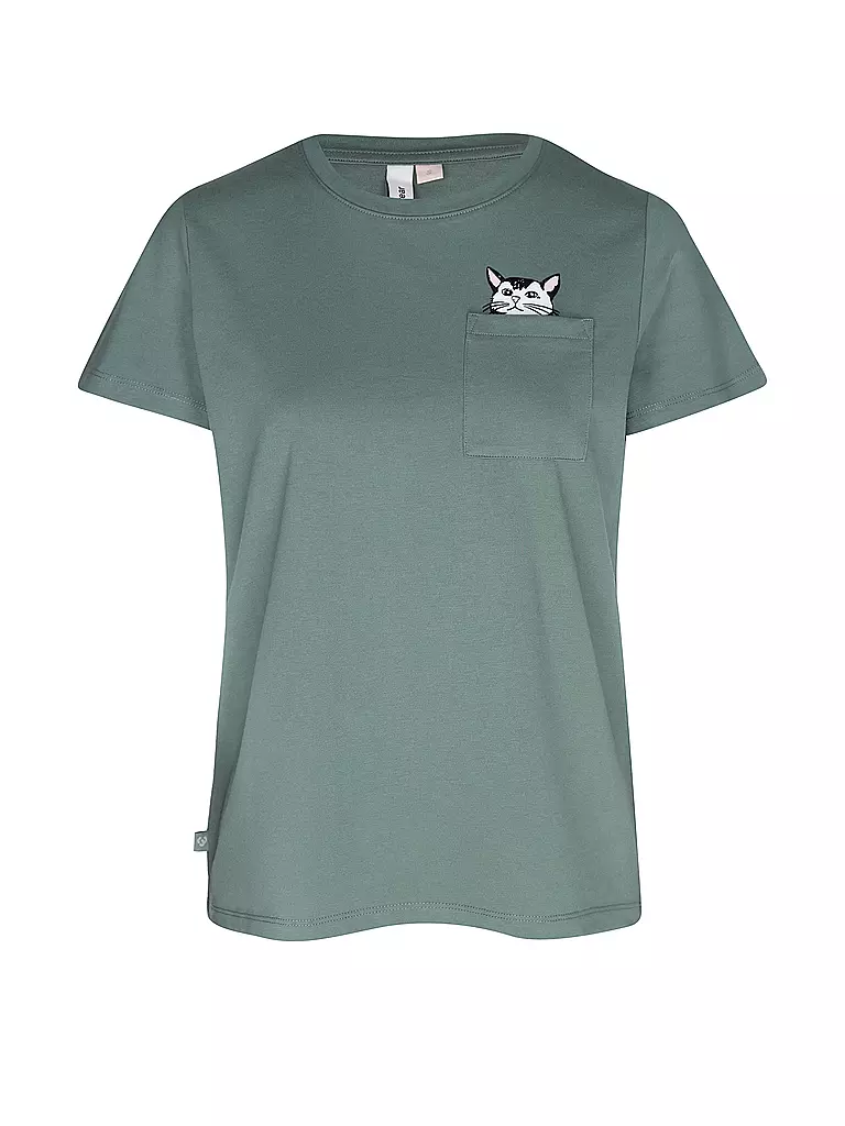 RAGWEAR | T-Shirt ADORI B | Verde chiaro