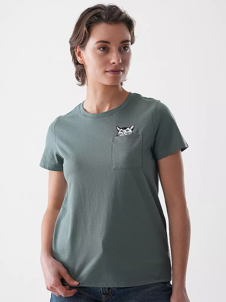 RAGWEAR | T-Shirt ADORI B | Verde chiaro