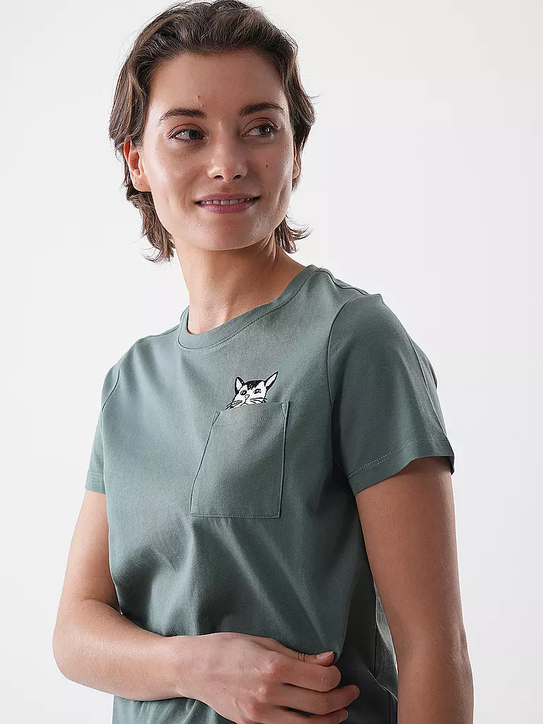 RAGWEAR | T-Shirt ADORI B | Verde chiaro