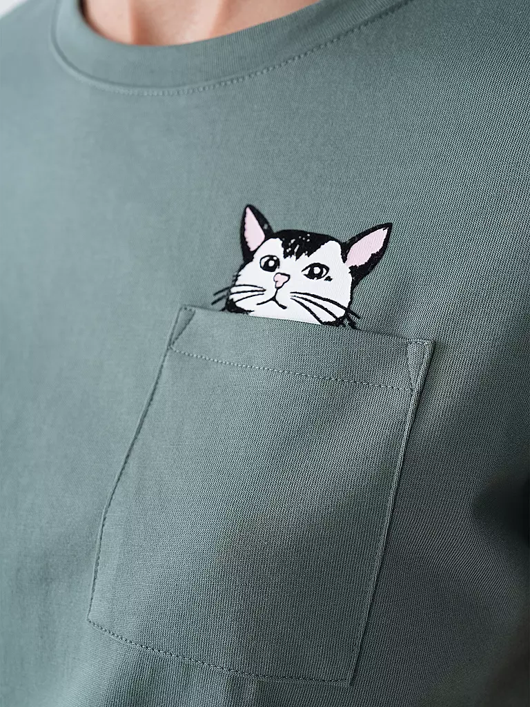 RAGWEAR | T-Shirt ADORI B | Verde chiaro