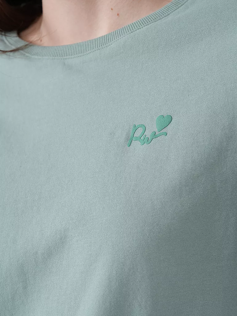 RAGWEAR | T-shirt ADORI LOVE | Verde chiaro