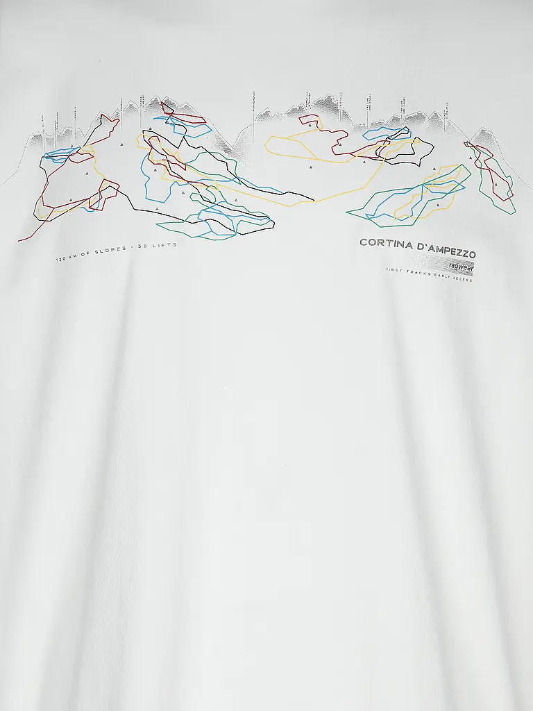 RAGWEAR | T-Shirt CORTIN | Bianco