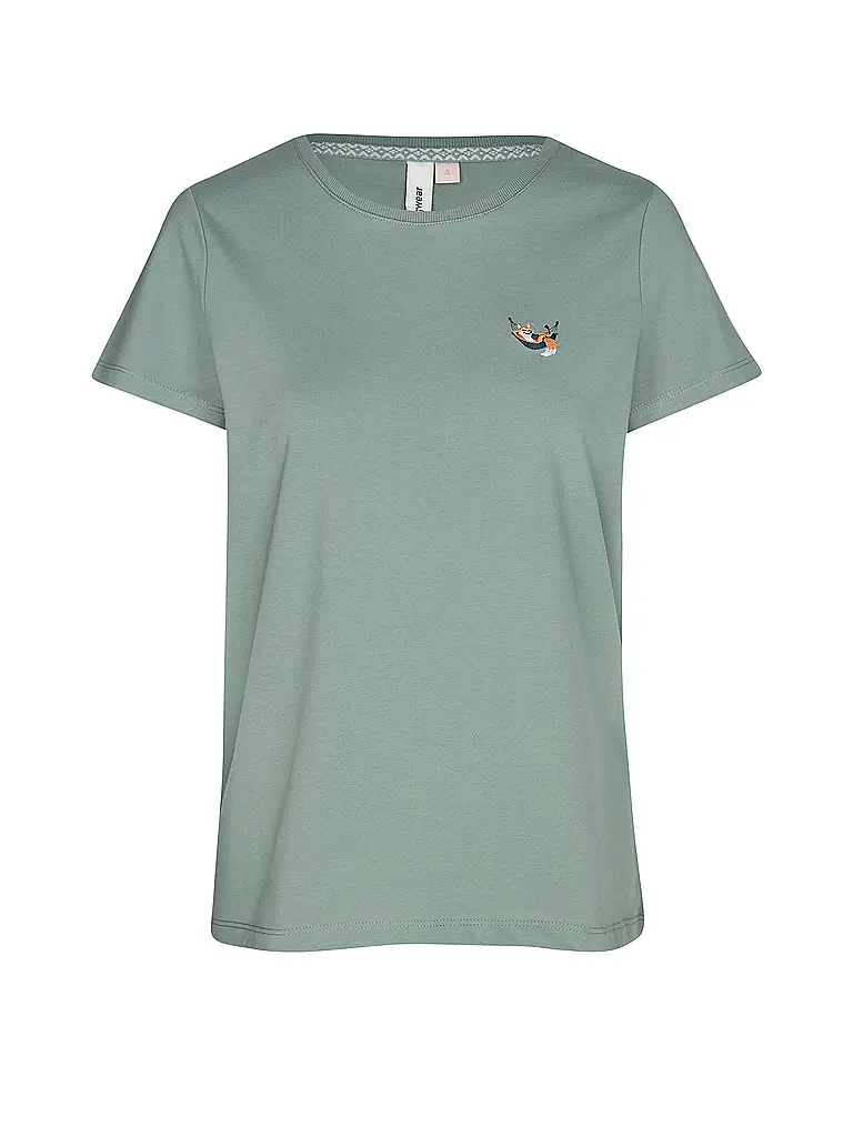 RAGWEAR | T-Shirt EMB
Prodotto: T-Shirt EMB
Marchio: RAGWEAR
Colore: verde chiaro
Categorie: Moda, Donna

Lunghezza manica: Manica corta
Scollatura: Girocollo
Materiale: Jersey, Cotone, Poliestere / Poliammide
Motivo: Tinta unita
Vestibilità (capispalla): Regular
 | Verde chiaro