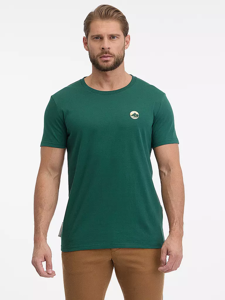 RAGWEAR | T-Shirt ENDREW A | Verde scuro