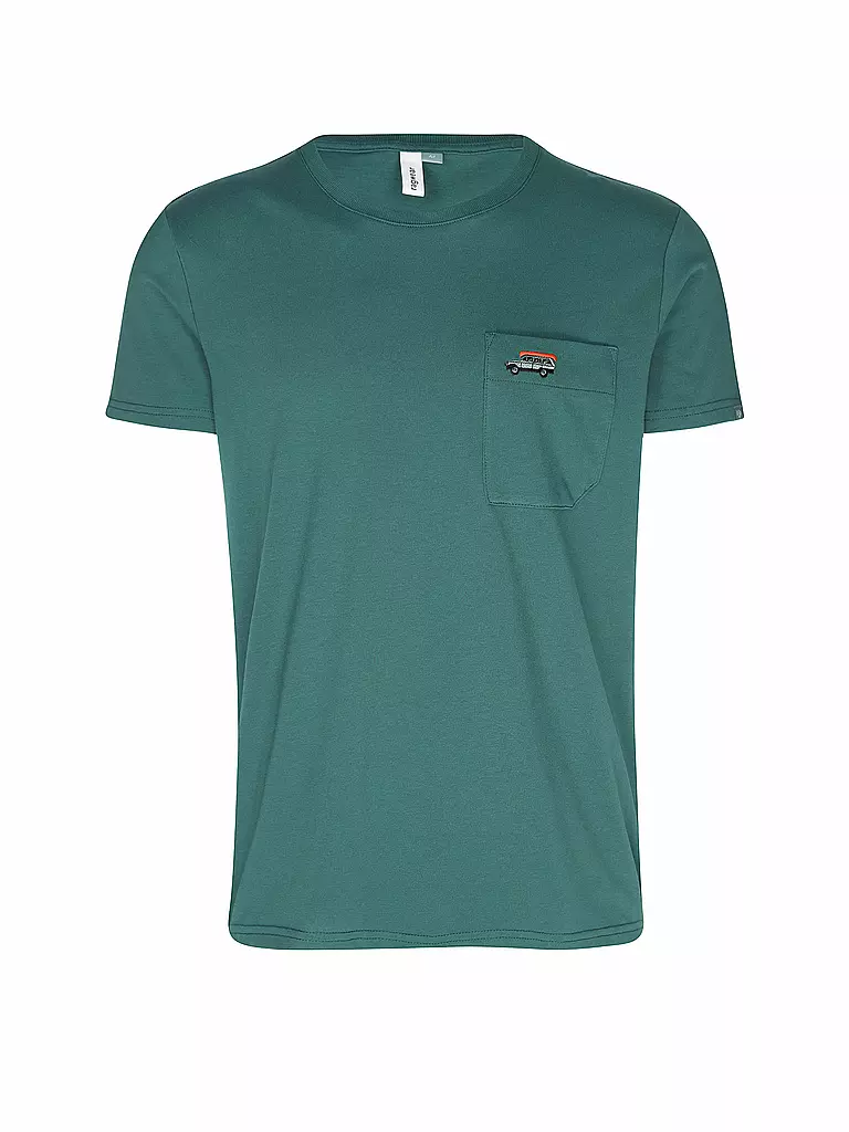 RAGWEAR | T-Shirt ENDREW B | Verde scuro