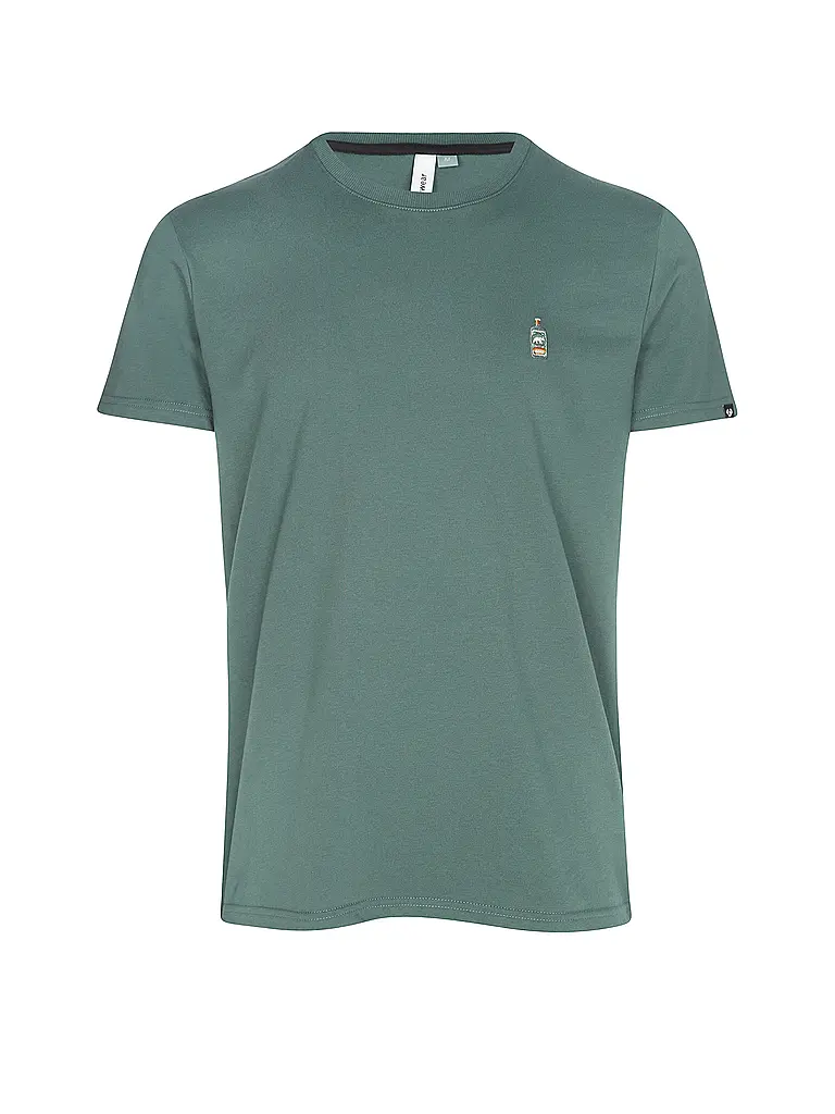 RAGWEAR | T-Shirt ENDREW H | Verde scuro