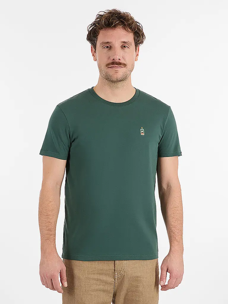 RAGWEAR | T-Shirt ENDREW H | Verde scuro