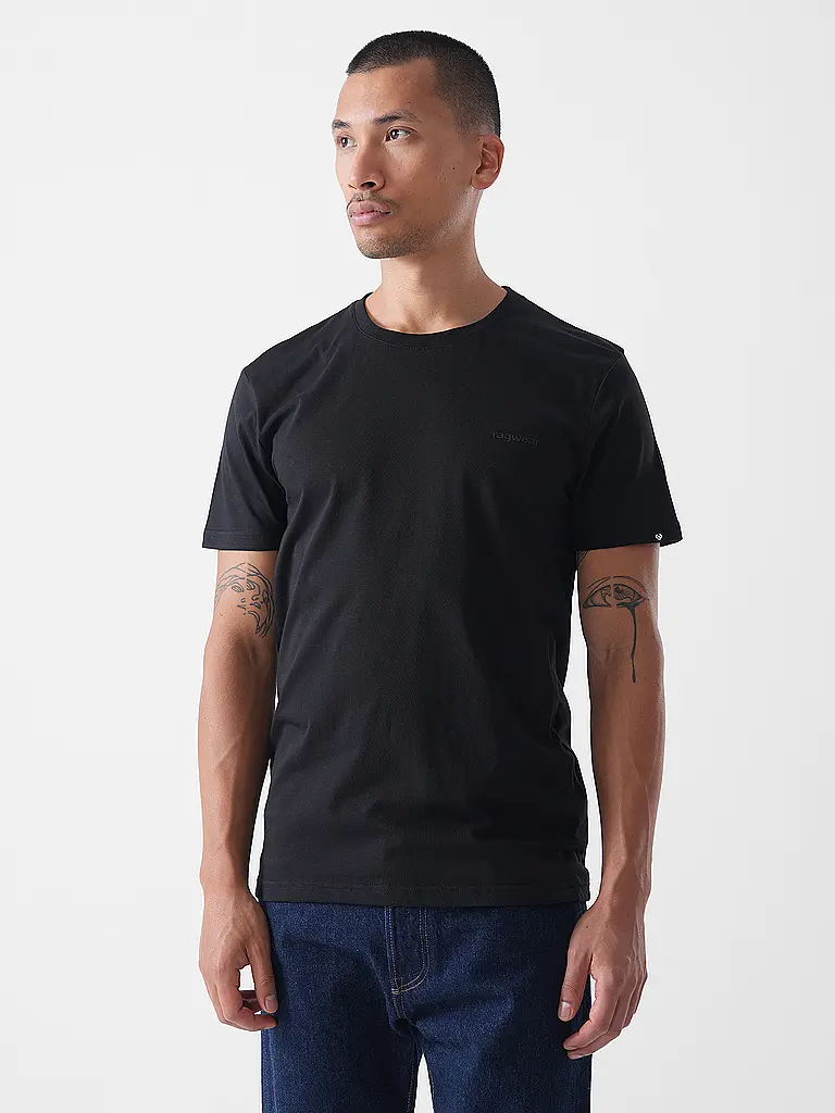 RAGWEAR | T-Shirt NEDIE | Nero