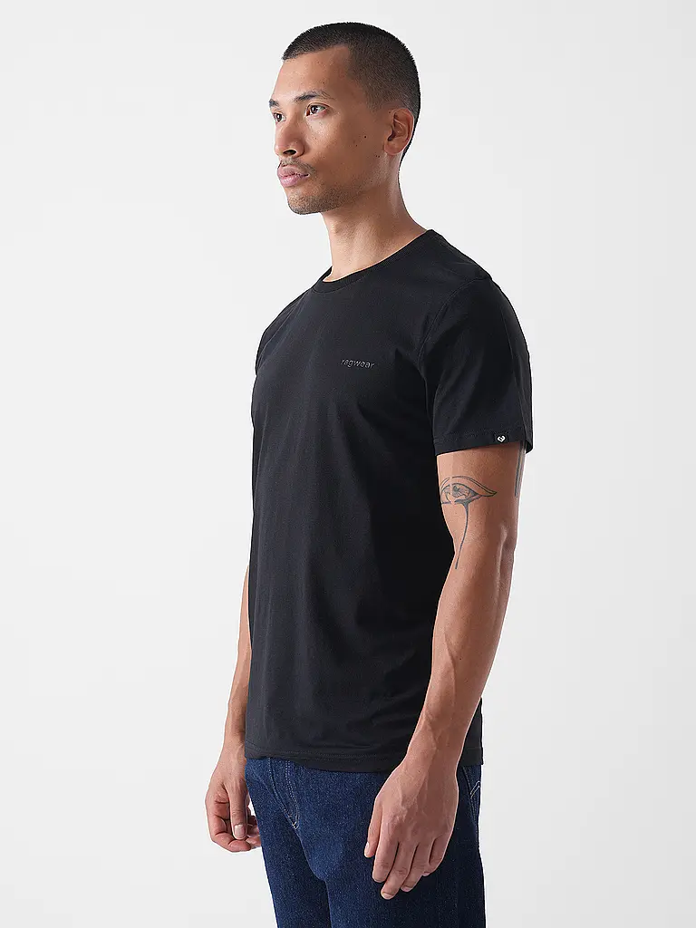 RAGWEAR | T-Shirt NEDIE | Nero