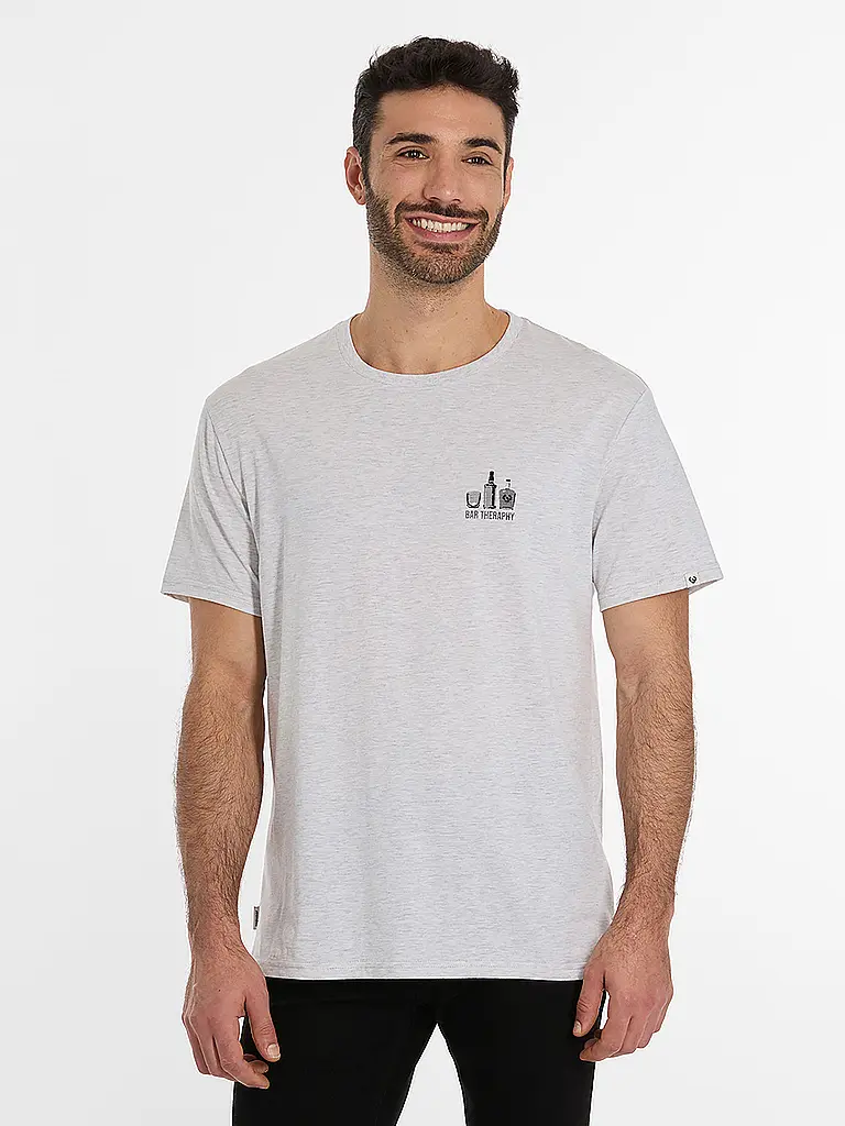 RAGWEAR | T-Shirt RAPHY | Grigio chiaro