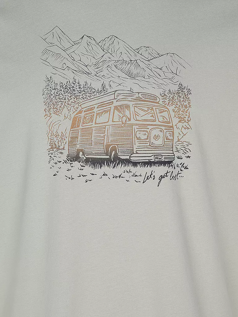 RAGWEAR | T-Shirt ROGGERO GRADIENT | Verde chiaro